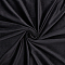 Velvet Cloth Sofa Fabric, Flat, Black, 145cm