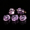 Natural Amethyst Beads, Cat Shape, 12x9mm