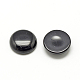 合成ブラックストーンカボション  半円/ドーム  12x5mm&nbsp;G-R416-12mm-46-1-2