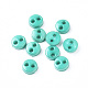 Nylon Tiny Button&nbsp;BUTT-WH0014-28C-1