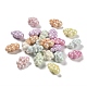 UV Plating Opaque Rainbow Iridescent Acrylic Beads&nbsp;SACR-R001-12A-1