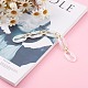 Transparent Acrylic & CCB Plastic Linking Cable Chains&nbsp;AJEW-JB00911-01-3