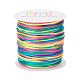 Nylon Satin Rattail Cords&nbsp;NWIR-JP0010-1.0mm-10-1