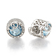 Alloy Rhinestone Beads&nbsp;PALLOY-T048-13P-03-2