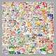 100Pcs Cat PET Stickers&nbsp;PW-WG73224-01-2