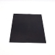 ラバー片面ボード  接着剤付き  長方形  ブラック  30x21x0.3cm&nbsp;AJEW-BC0006-13-1