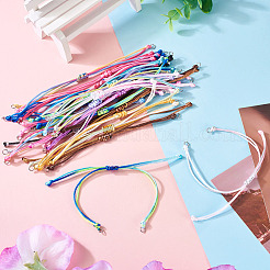 30Pcs 10 Color Nylon Bracelets Making&nbsp;BJEW-TAC0041