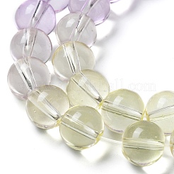 Baking Paint Transparent Glass Beads&nbsp;LS-DGLA-M001-10mm-02