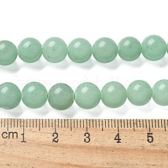 Natural Green Aventurine Round Beads Strands&nbsp;X-G-S150-8mm-2
