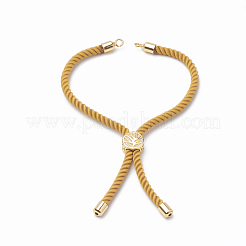 Nylon Twisted Cord Bracelet Making&nbsp;MAK-T003-12G