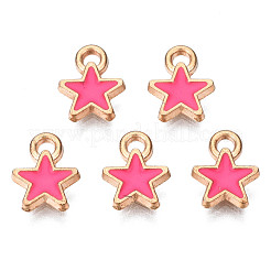Alloy Enamel Star Charms&nbsp;ENAM-N054-69B-NR