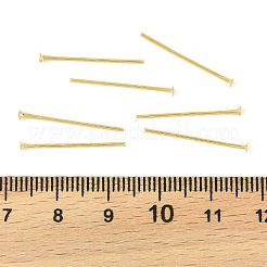SHEGRACE Brass Flat Head Pins&nbsp;XGR0084G-32G