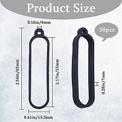 38Pcs Anti-Lost Silicone Pendant&nbsp;SIL-GF0001-35