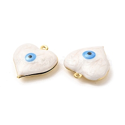 Brass Enamel Pendants&nbsp;KK-E075-03G-08