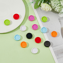 35Pcs 7 Colors ABS Plastic Binding Discs&nbsp;KY-HY0001-08