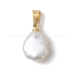 Natural Keshi Pearl Pendants&nbsp;PALLOY-JF04999