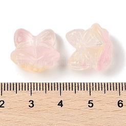 Transparent Spray Paint Glass Beads&nbsp;GLAA-Z011-06H