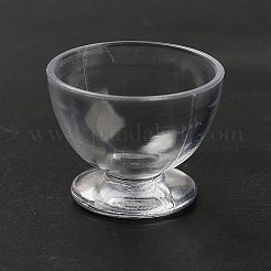 4 Sets Transparent Plastic Food Play Cup Set&nbsp;AJEW-OC0004-68