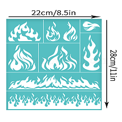Self-Adhesive Silk Screen Printing Stencil&nbsp;X1-DIY-WH0338-347