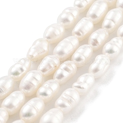 Natural Cultured Freshwater Pearl Beads Strands&nbsp;PEAR-P062-04C