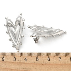 304 Stainless Steel Stud Earrings for Women&nbsp;EJEW-M089-01P