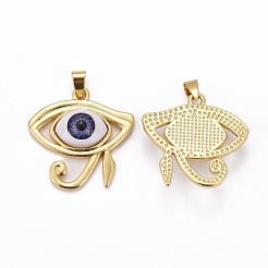 Brass Pendants&nbsp;ZIRC-J025-70G