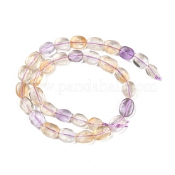 Natural Ametrine Beads Strands&nbsp;G-B125-K01-01