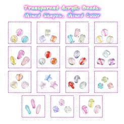 Transparent Acrylic Beads&nbsp;TACR-YW0001-31