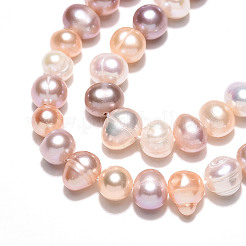 Natural Cultured Freshwater Pearl Beads Strands&nbsp;PEAR-N013-05C-04