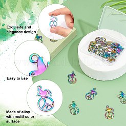 福袋  ランダム スタイル メタル チャーム コネクター キット  オープンバックベゼル  ランダムな色&nbsp;DIY-LUCKYBAY-78