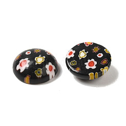 Handmade Millefiori Glass Cabochons&nbsp;LAMP-H063-01A