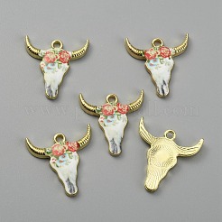 Alloy Enamel Printed Pendants&nbsp;ENAM-CJC0006-65E