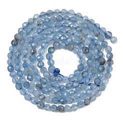 Natural Devil Blue Aquamarine Beads Strands&nbsp;GG-CBAF158-D01-01