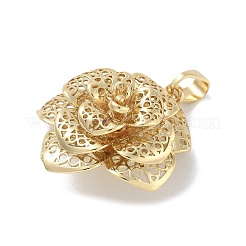 Rack Plating Brass Pendants&nbsp;KK-G515-28G