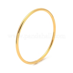7Pcs Ion Plating(IP) 304 Stainless Steel Polishing Plain Bangles Kit&nbsp;BJEW-G695-01G
