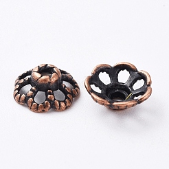 Tibetan Style Bead Caps&nbsp;RLF0761Y-NF