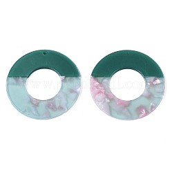 Translucent Cellulose Acetate(Resin) Pendants&nbsp;KY-T040-49B