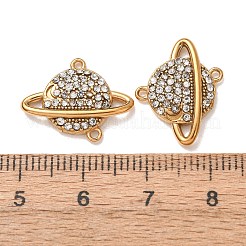 304 Stainless Steel Rhinestone Connector Charms&nbsp;STAS-L318-22G-02