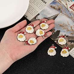 Alloy Enamel Pendants&nbsp;ENAM-30X20-7