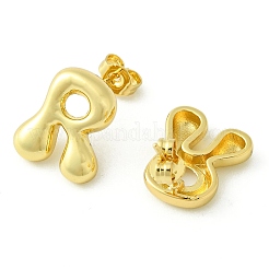 Rack Plating Brass Earrings&nbsp;EJEW-S222-01G-R