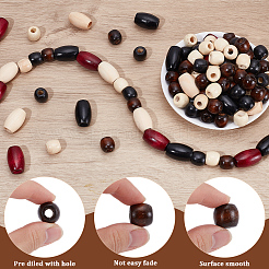Natural Wooden Beads&nbsp;WOOD-SP0001-85