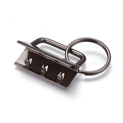 Electroplate Iron Split Key Rings&nbsp;IFIN-WH0044-01C-B