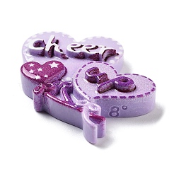 Opaque Resin & Plastic Cabochons&nbsp;RESI-K029-02E