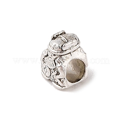 Tibetan Style Alloy European Beads&nbsp;TIBE-Q090-60AS