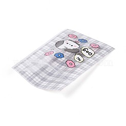 Rectangle Plastic Packaging Resealable Bags&nbsp;OPP-T003-01D