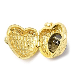 Brass Locket Pendants&nbsp;KK-M252-08GB