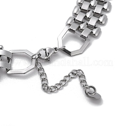 Non-Tarnish 304 Stainless Steel Link Necklaces&nbsp;NJEW-Q340-05P