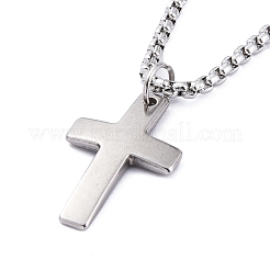 Non-Tarnish 304 Stainless Steel Double Layer Necklaces&nbsp;NJEW-M181-07P