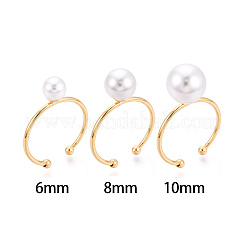 Brass Cup Peg Ring Settings&nbsp;KK-N274-35G