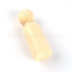 ツバキ科の木製ディスプレイ装飾  バリーウッド  12x3.9cm&nbsp;LS-WOOD-WH0107-95B
